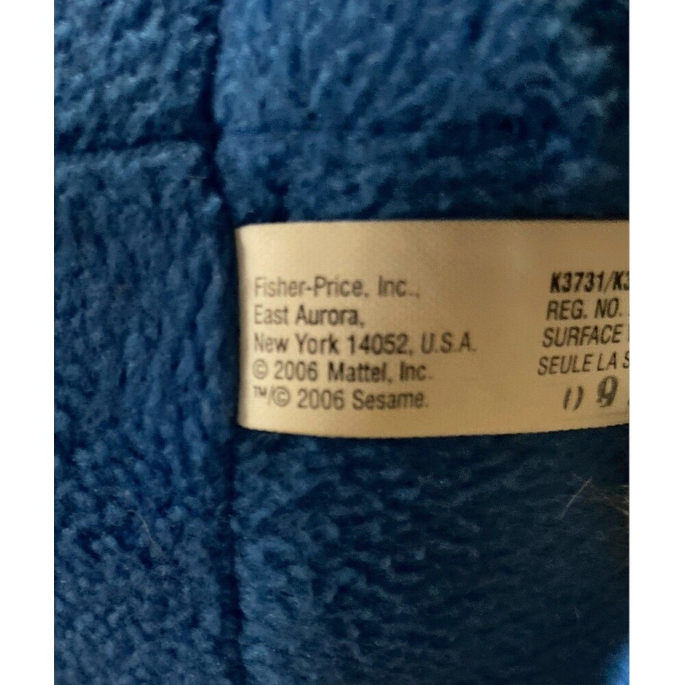 Sesame Street Grover Plush 2006 Fisher Price 24" Large Jumbo Red Scarf - Picture 8 of 9